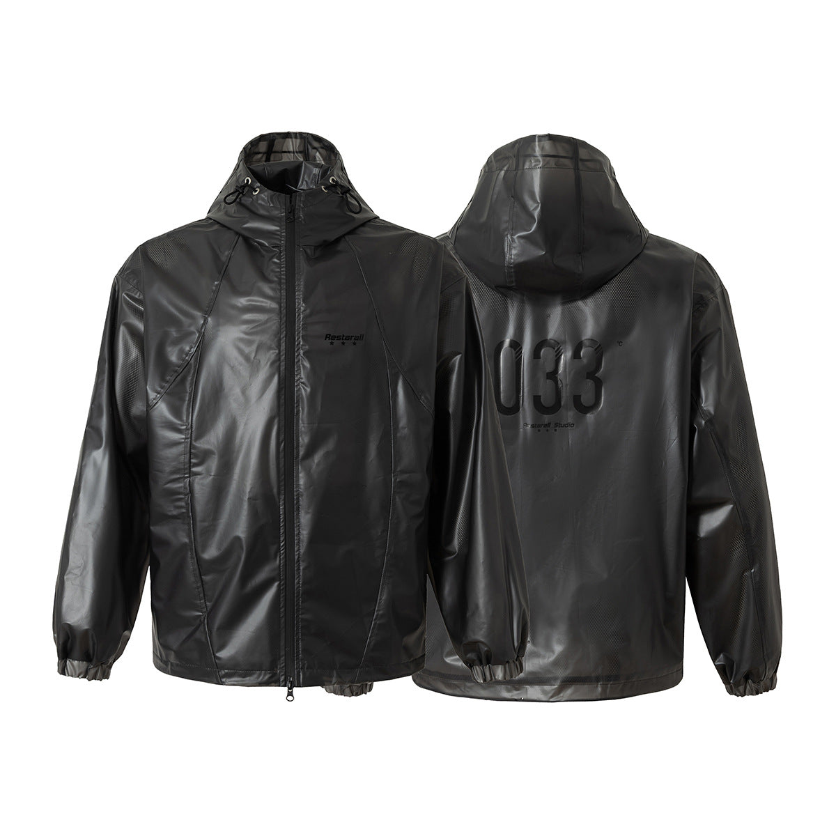 Jacket hooded jacket
