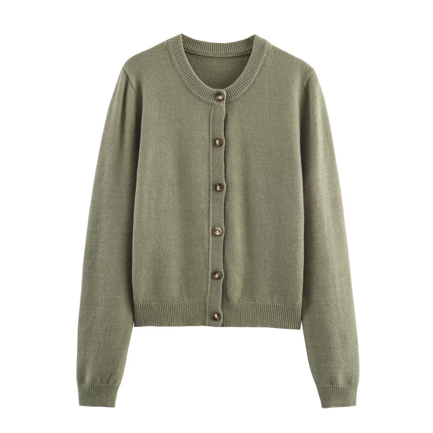 Knitted cardigan jacket