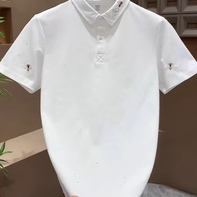 Casual T-Shirt Men's Luxury Style Polo Shirt