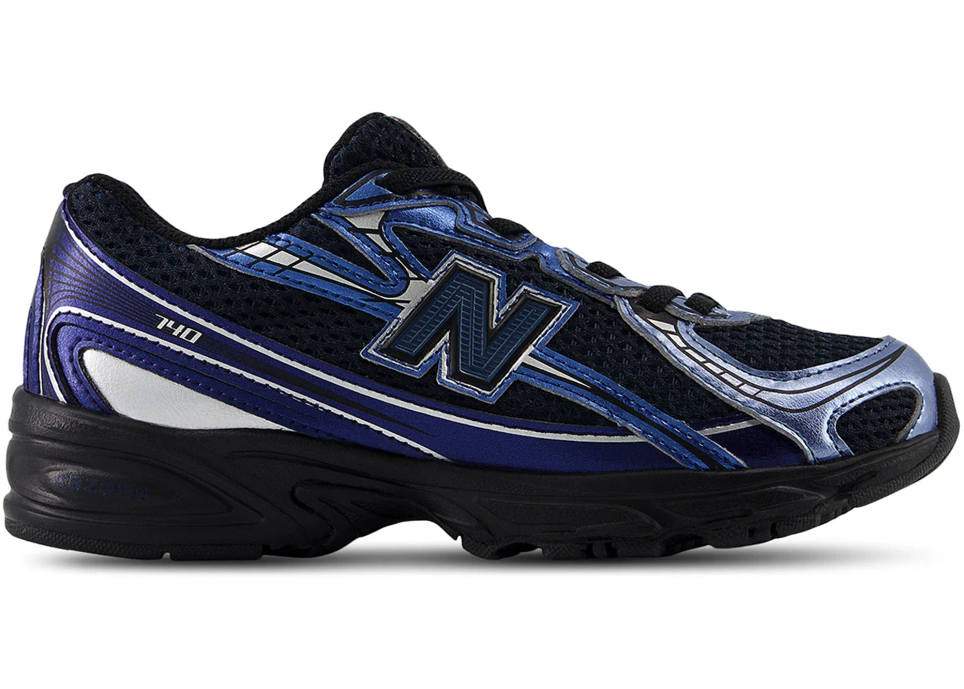New Balance 740 Bungee Lace Shoreline Blue