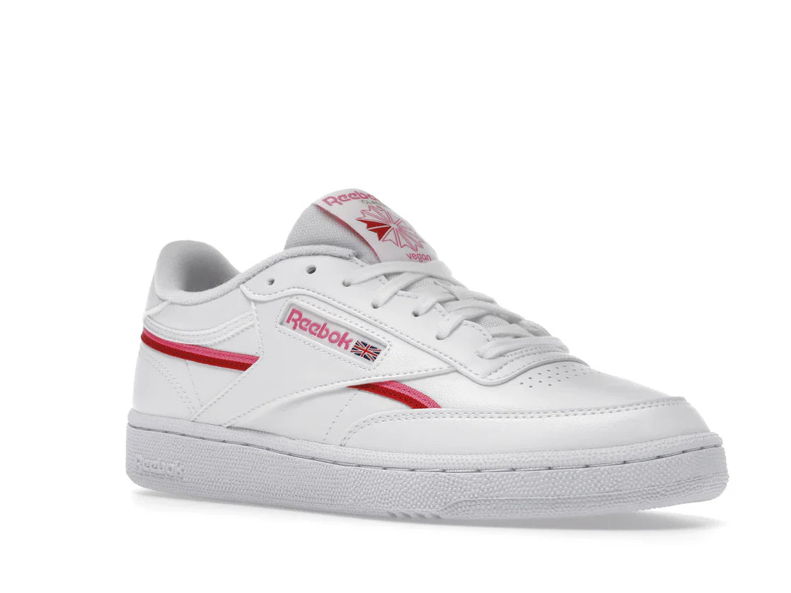 Reebok Club C 85 Vegan White Atomic Pink