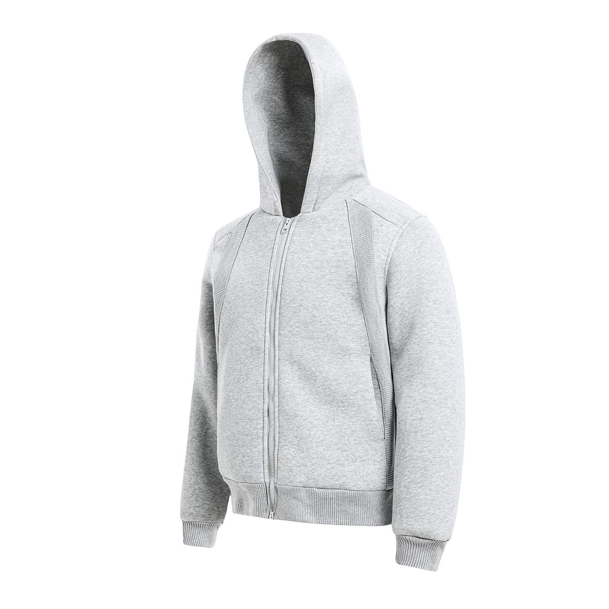 Thick zipper hoodie