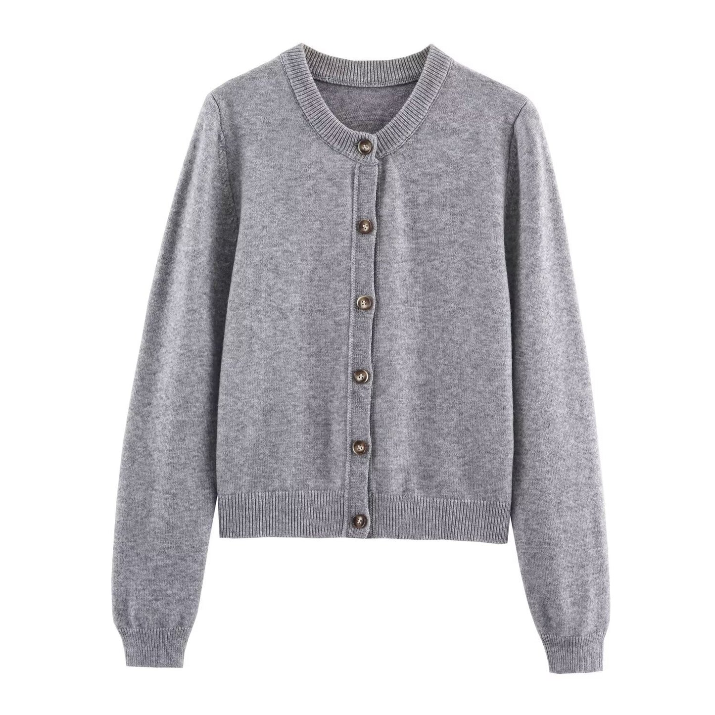 Knitted cardigan jacket
