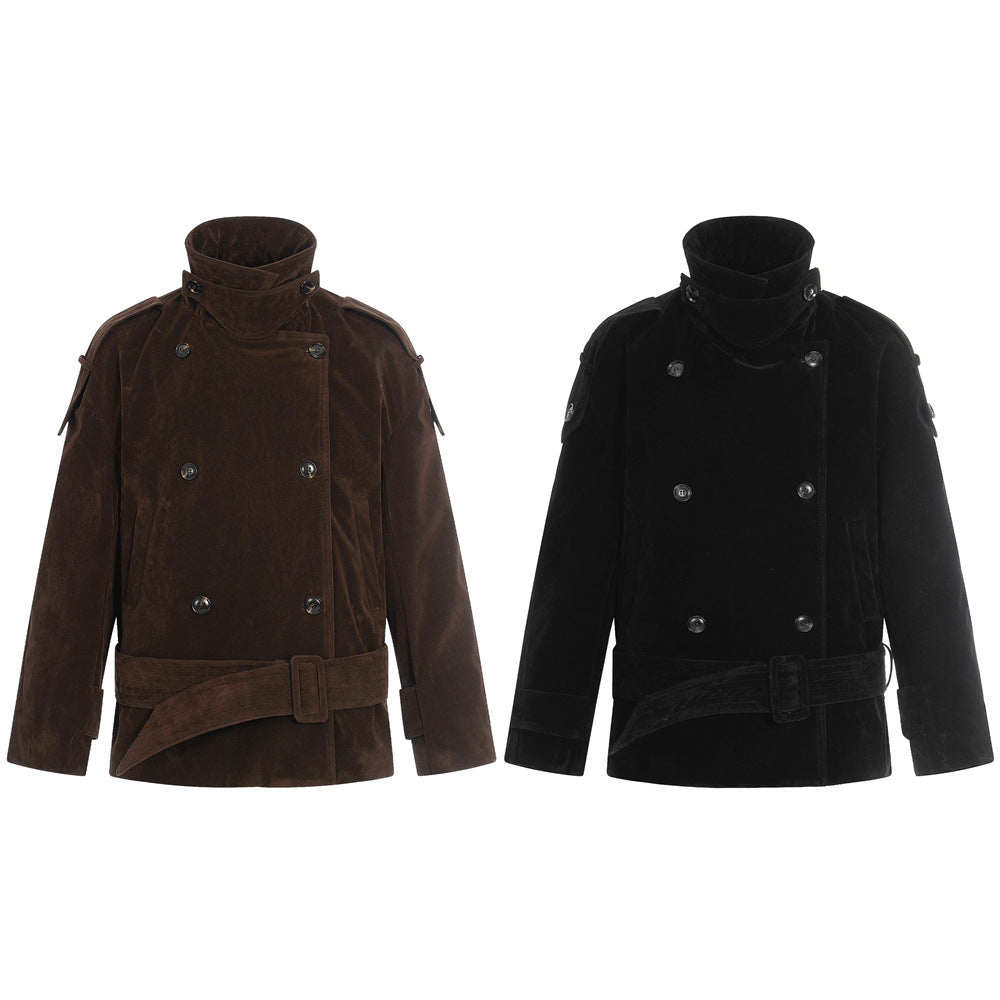 Style Men's Long Hooded Down Jacket, Patchwork Design, Loose Fit, Outerwear Coat