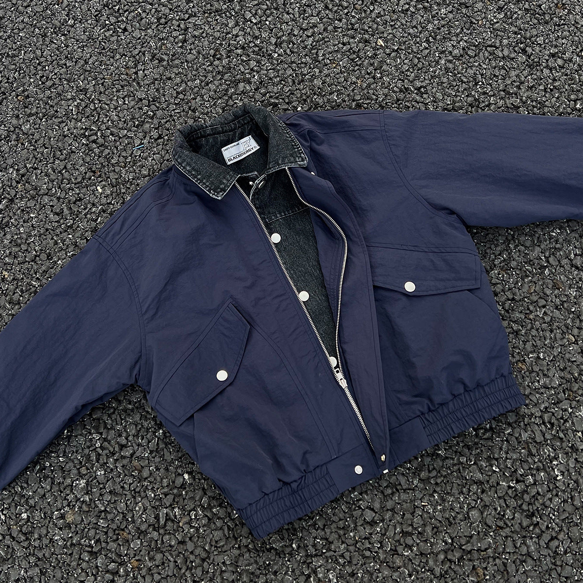 Splicing together two fake jackets