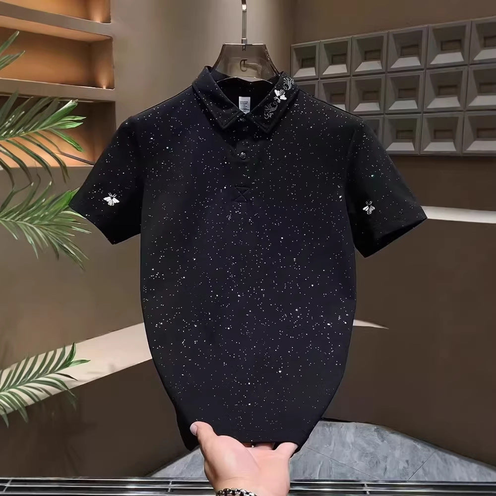 Casual T-Shirt Men's Luxury Style Polo Shirt