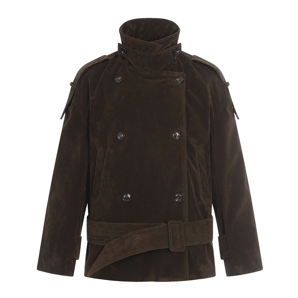 Style Men's Long Hooded Down Jacket, Patchwork Design, Loose Fit, Outerwear Coat