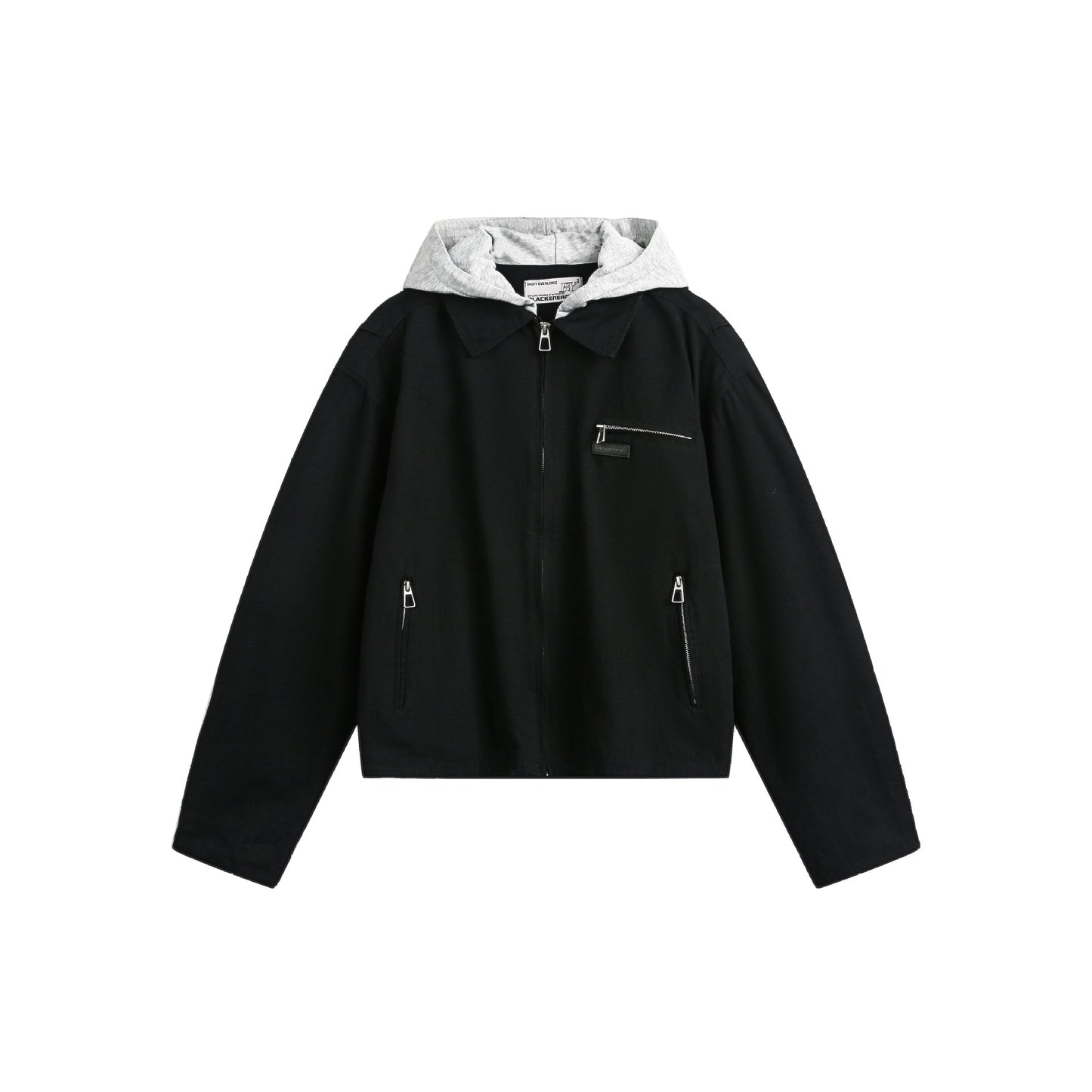 Vintage hooded jacket short jacket for men and women