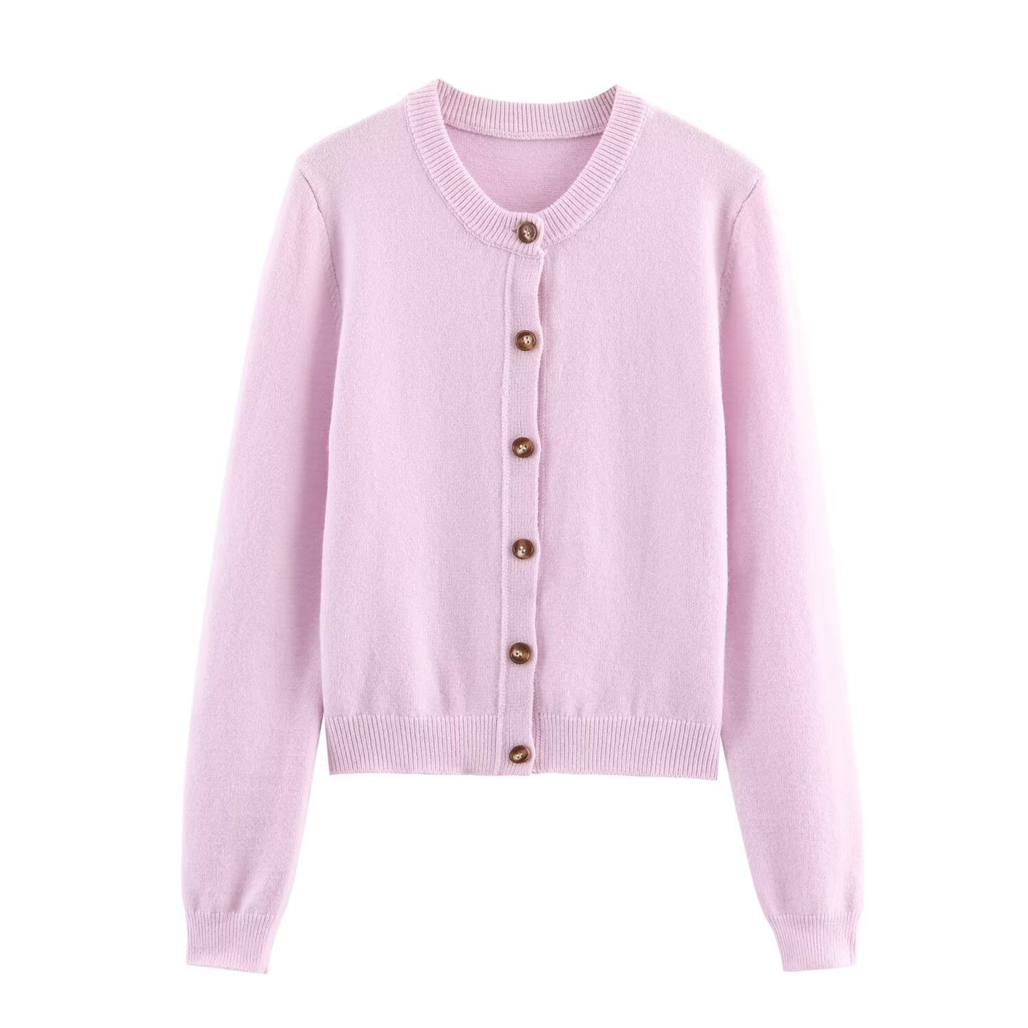 Knitted cardigan jacket