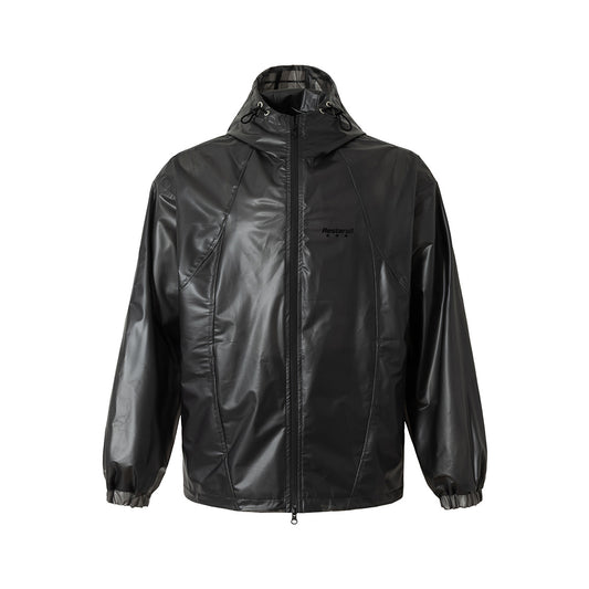 Jacket hooded jacket