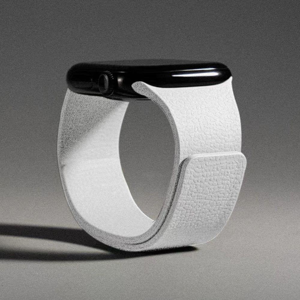 Apple iWatch, Huawei Watch 5, Samsung GT5 Silicone Watch Band with Soft Magnetic Adsorption and Lychee Pattern