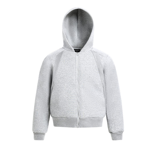 Thick zipper hoodie