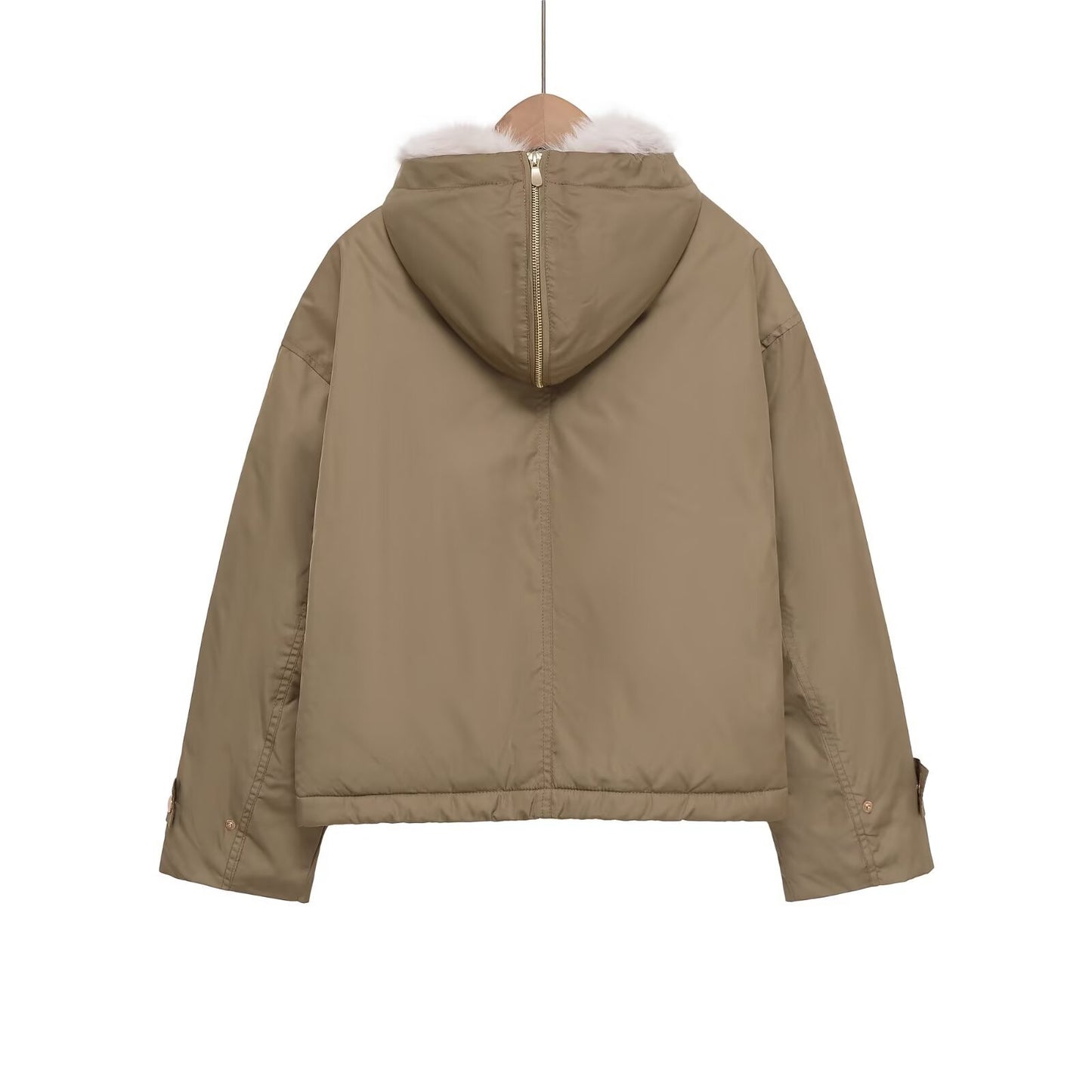 Versatile hooded jacket for women's wear