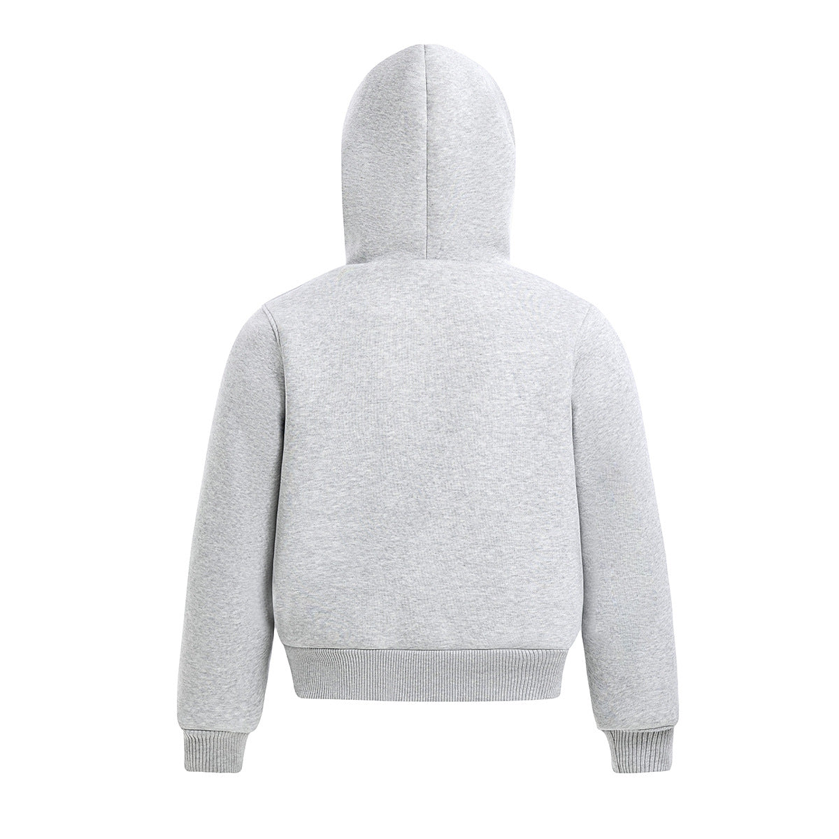 Thick zipper hoodie