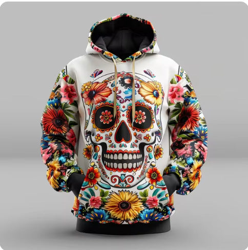 Traditional retro style 3D digital printed sportswear for men
