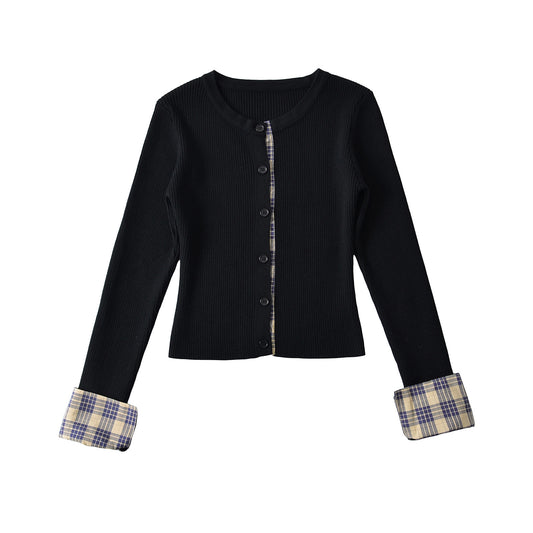 Single breasted cardigan top