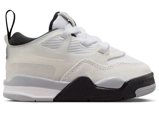 Jordan 4 RM White Light Smoke Grey Black