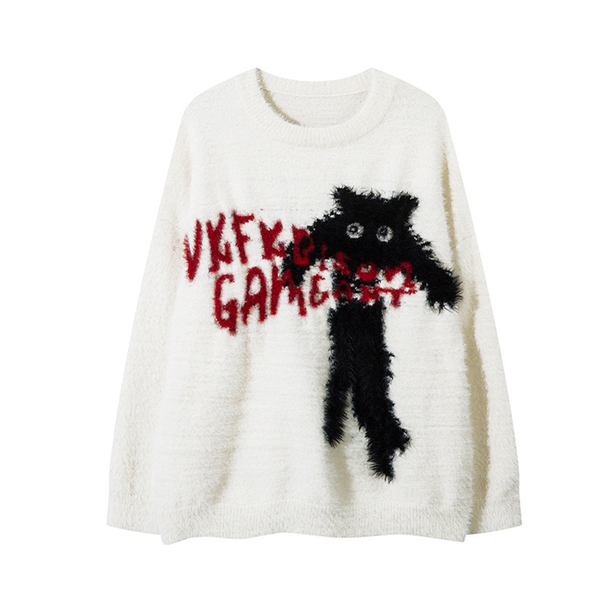 Velvet sweater couple base sweater