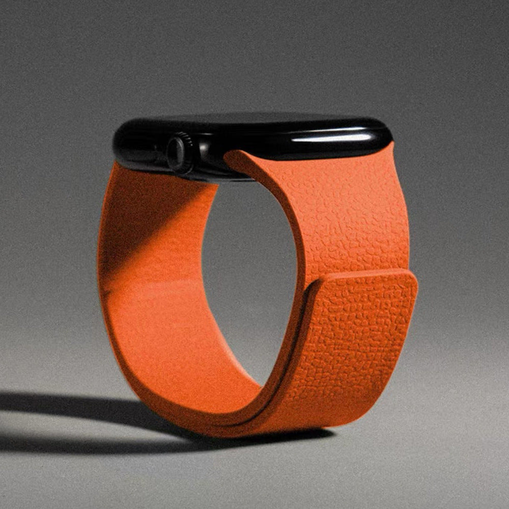 Apple iWatch, Huawei Watch 5, Samsung GT5 Silicone Watch Band with Soft Magnetic Adsorption and Lychee Pattern