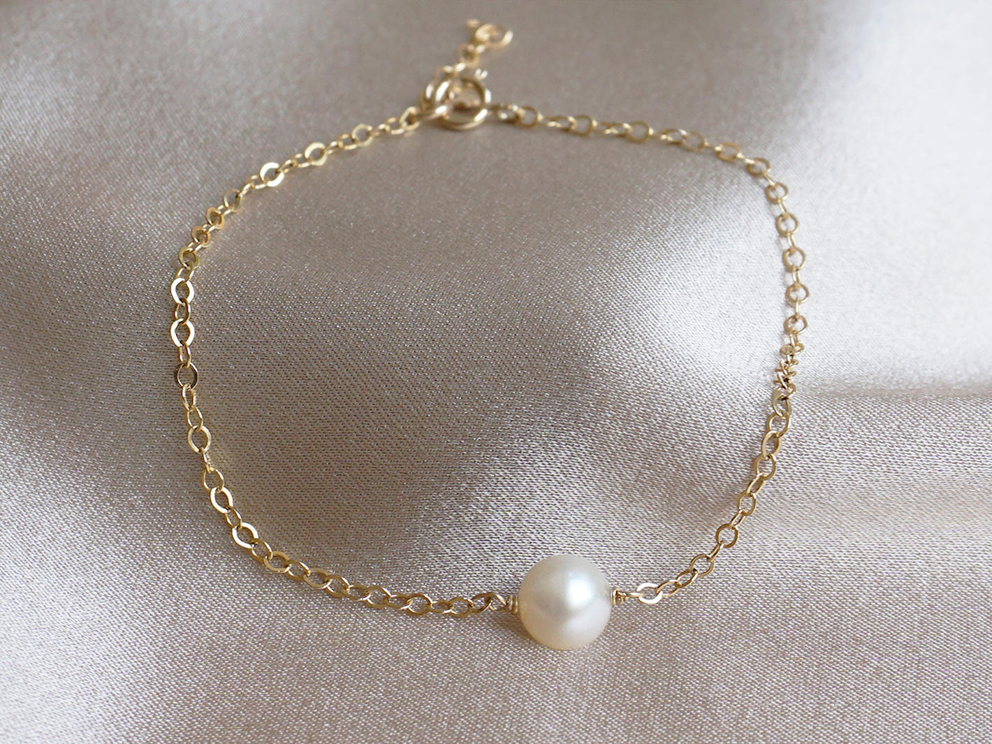 Eloise Bracelet - Large Pearl