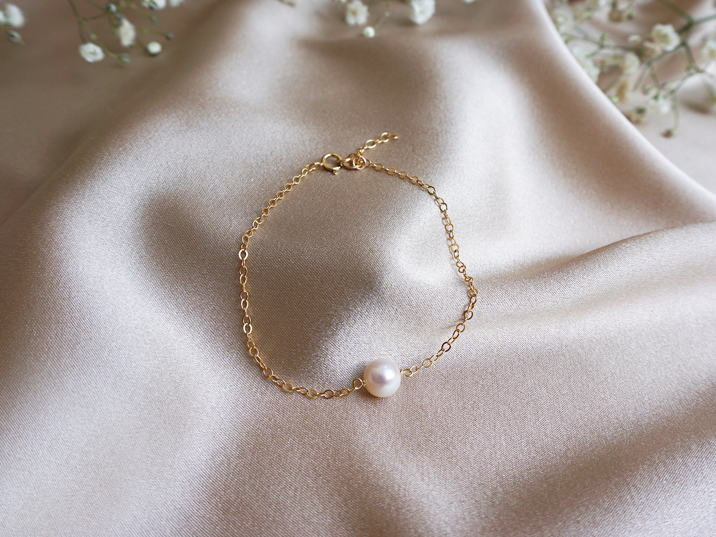 Eloise Bracelet - Large Pearl