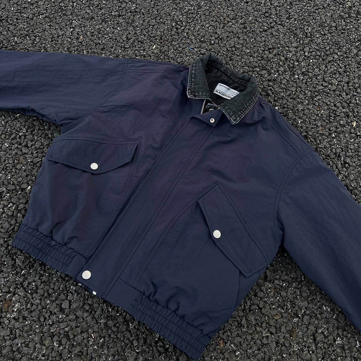 Splicing together two fake jackets