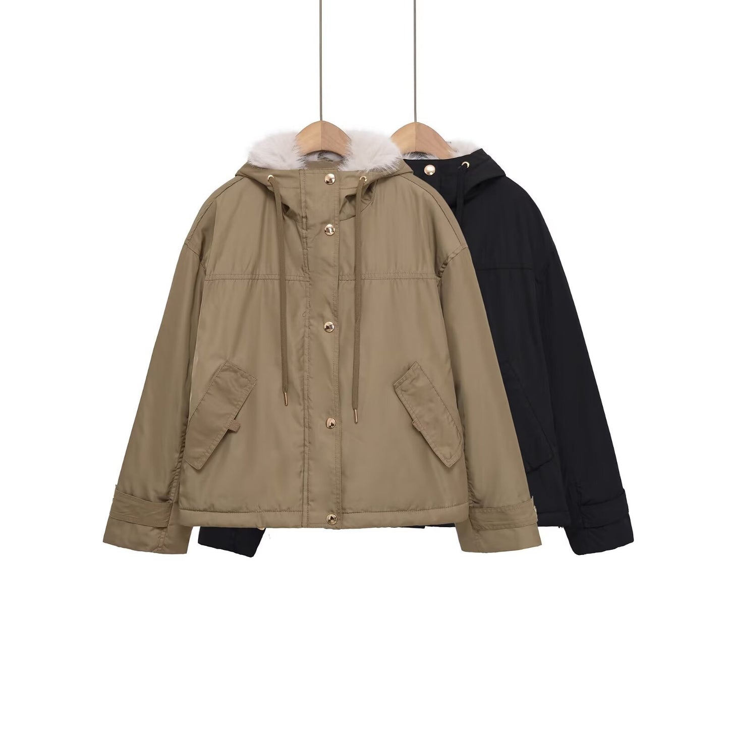 Versatile hooded jacket for women's wear