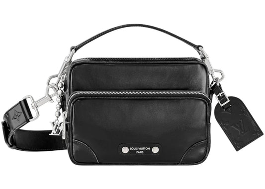 Louis Vuitton Nil City Bag Calfskin Crossbody Black