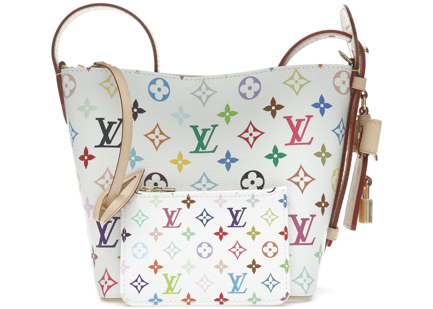 Louis Vuitton x Takashi Murakami All In BB White Multicolored