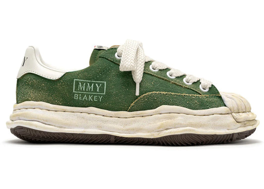Maison Mihara Yasuhiro Blakey OG Sole Vintage Suede Low Green