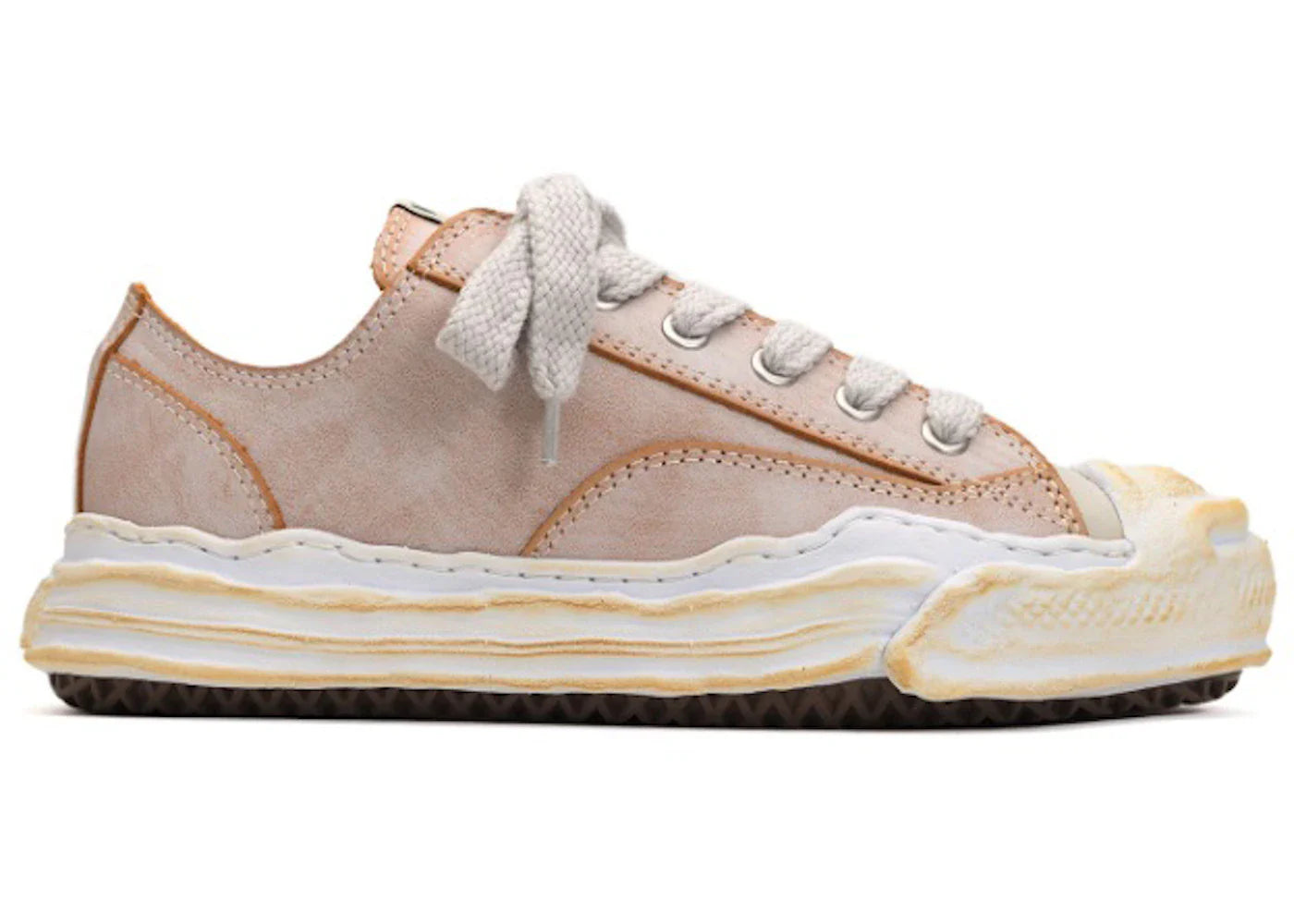 Maison Mihara Yasuhiro Hank OG Sole Vegan Leather Low White