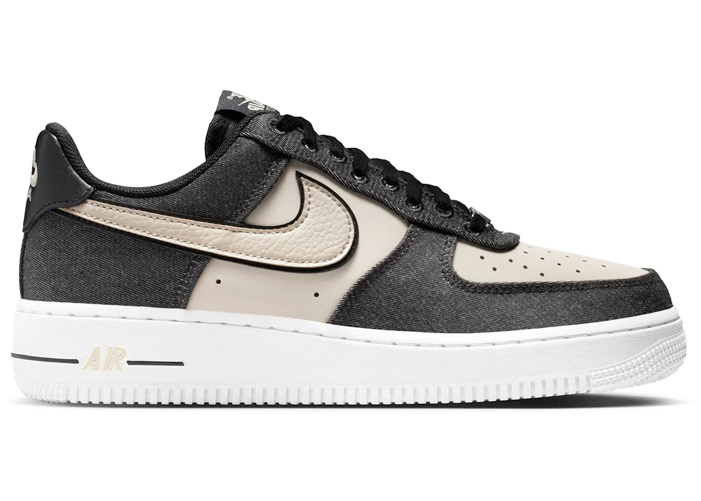 Nike Air Force 1 Low '07 SE Black Denim Net