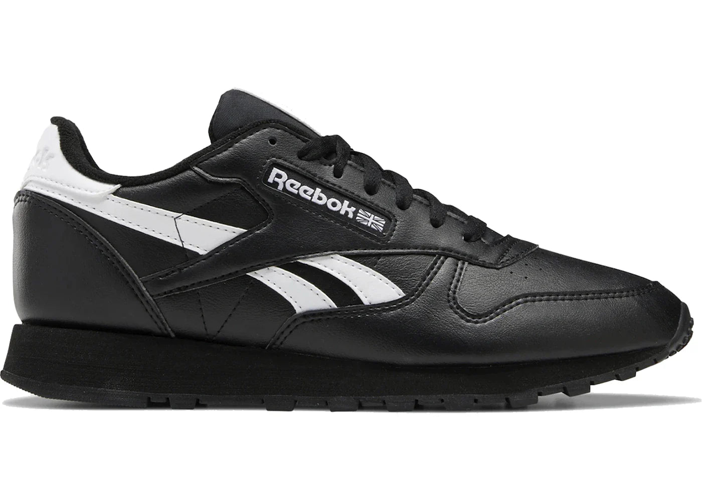 Reebok Classic Leather Vegan Black White