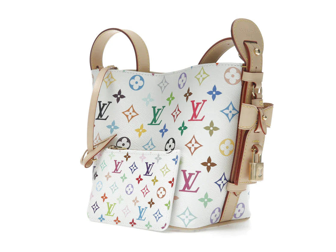 Louis Vuitton x Takashi Murakami All In BB White Multicolored