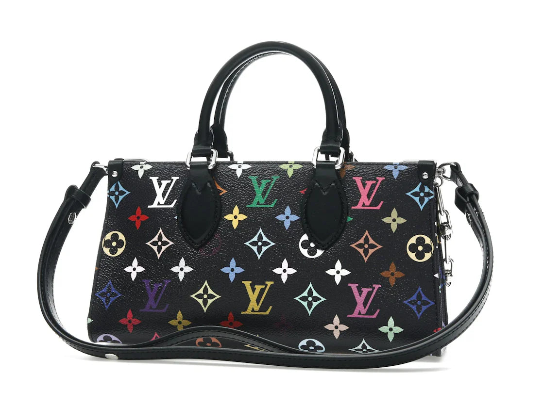 Louis Vuitton x Takashi Murakami OnTheGo East West Chain Black Multicolored